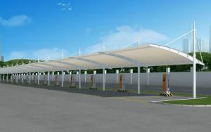 应县膜结构停车棚