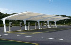 应县膜结构停车棚