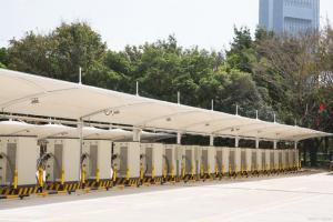 应县膜结构停车棚