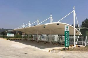 应县膜结构停车棚